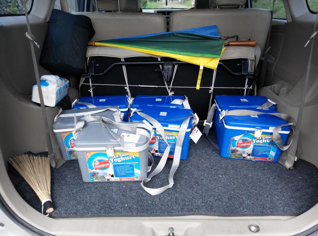 Kiriman 50 pack dari <a href="/bemkmipb_senbud/">Seni dan Budaya BEM KM IPB</a>  hari ini siap diantar untuk menyambut <a href="/openhouseIPB/">Open House IPB</a> . sukses buat buat kalian