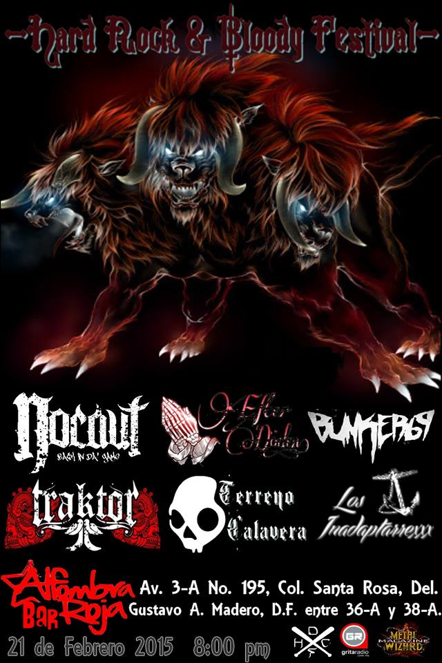 NOCAUT_DFHC's tweet photo. Pandilla de Tlane & la GAM nos vemos mañana Sábado 21 de Febrero 8PM #HardRockAndBloodyFest #HardcoreHooligans #DFHC http://t.co/jrTFaYBBFt