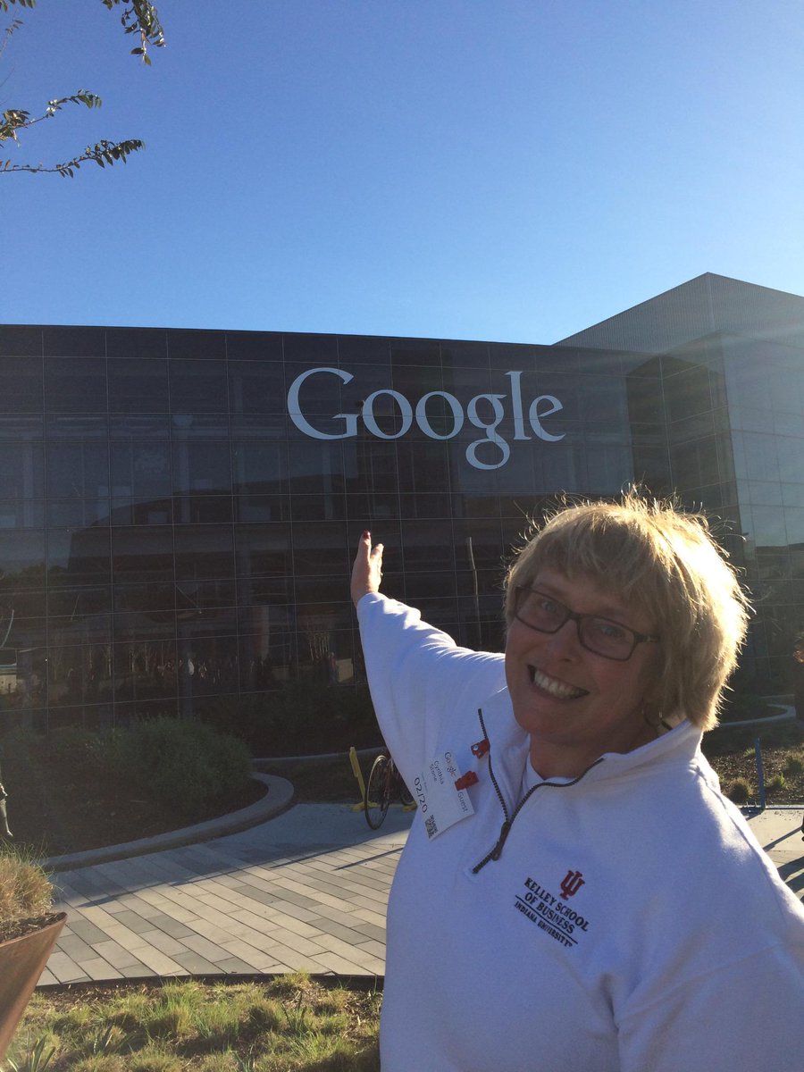 stoneciu's tweet photo. Thanks @PearsonNorthAm for the day at Google & the #PearsonSTEM conference event. Smiles from this @KelleySchool prof http://t.co/5unM57kuGA