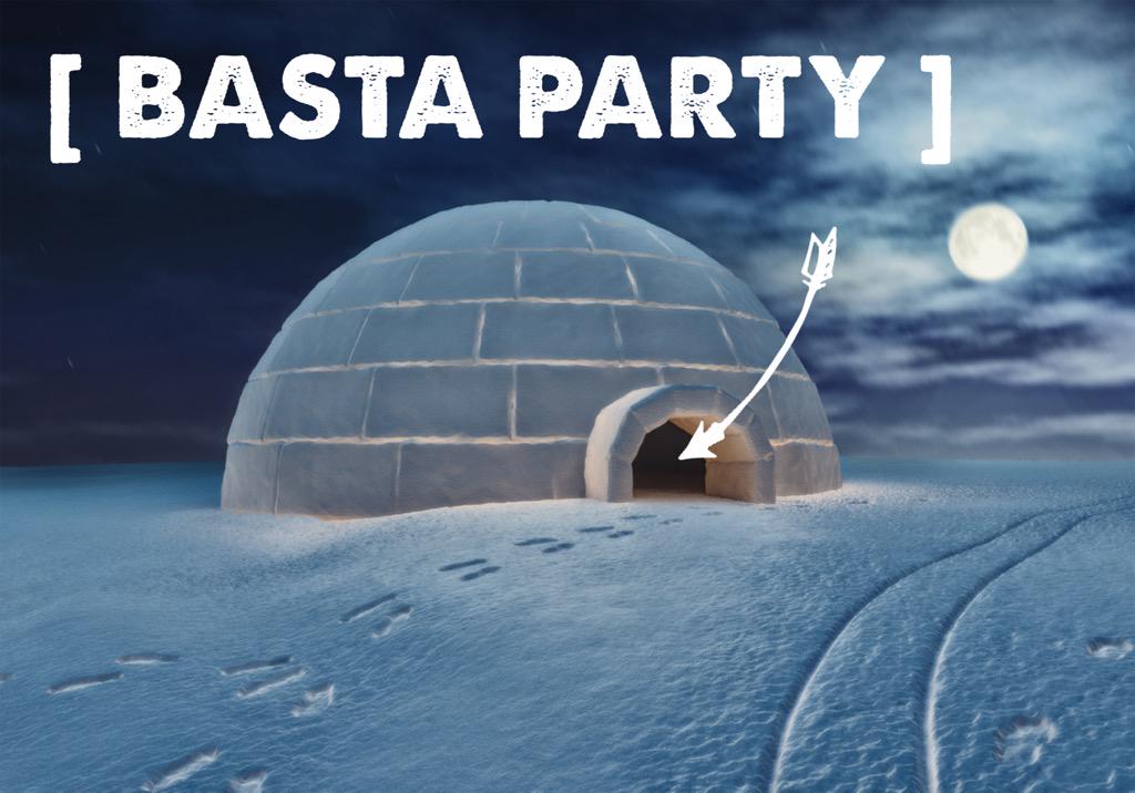 BastaDrums's tweet photo. Demain, Samedi le 21 Février, à 17h au Centropolis de Laval! BASTA dans un igloo... Et c'est Freeeee!! :) http://t.co/wk7eHC4t07