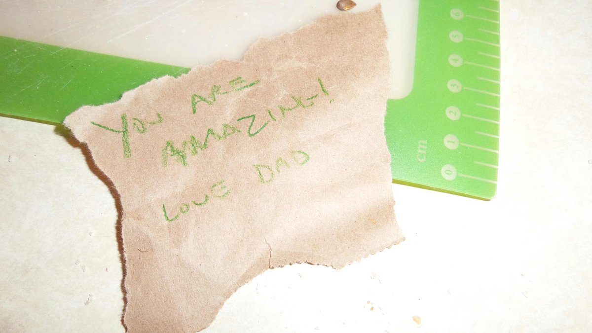 Our kids have the sweetest dad! @ScottSimson  #lunchboxnotes #middayselfesteemboost