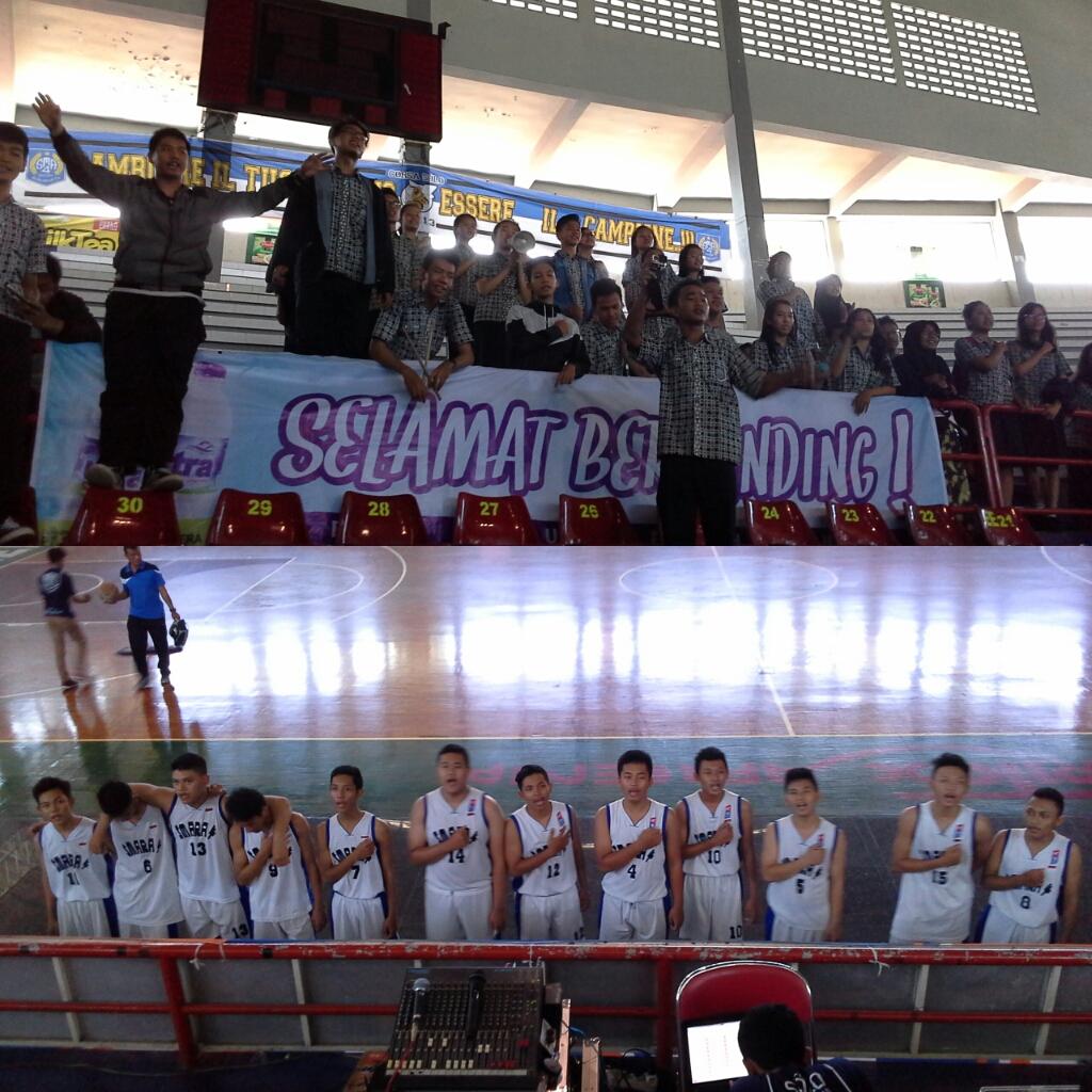 SF BASKET SMA: Tetap semangat <a href="/SMARAbasketball/">SMARABASKETBALL</a> @CorsaSolo You've done your best! KALIAN HEBAT! :D