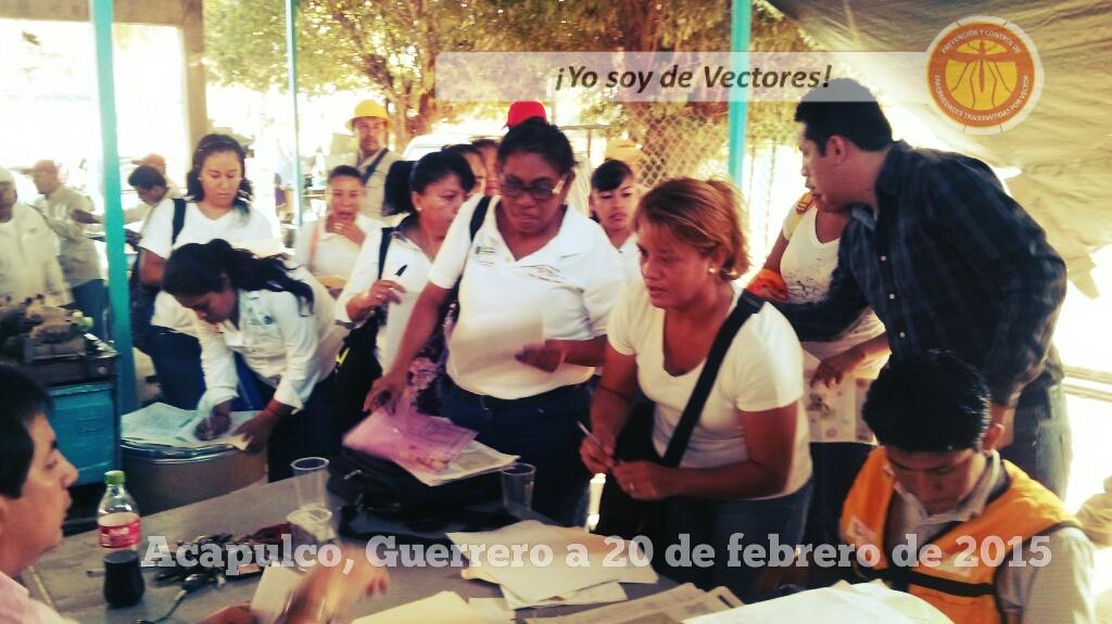 VectoresGro's tweet image. Recibiendo al personal de reforzamiento para acciones antivectoriales en la JS07Acapulco