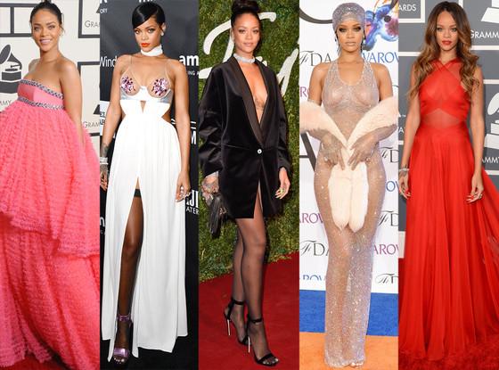 Happy birthday Rihanna! Our fave jaw-dropping styles from RiRi:  