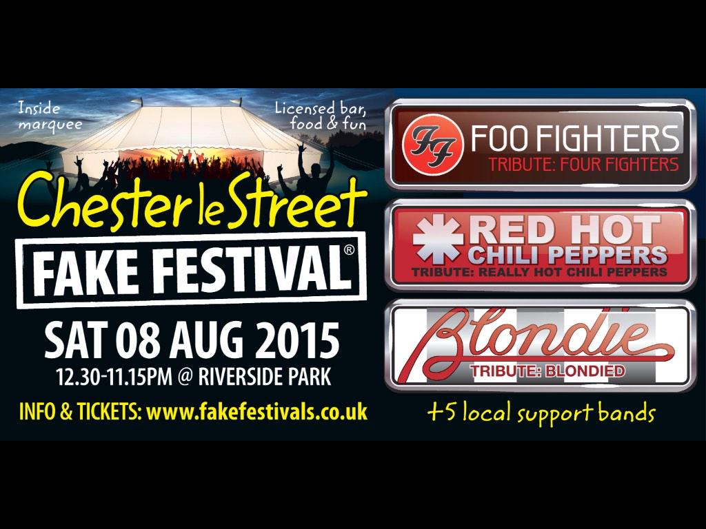 CLS Fake Festival returns on Sat 8th August with world-class tributes <a href="/fourfighters/">Four Fighters</a> <a href="/ChilisTribute/">ReallyHotChiliPepper</a> <a href="/blondiemichelle/">Blondied</a>