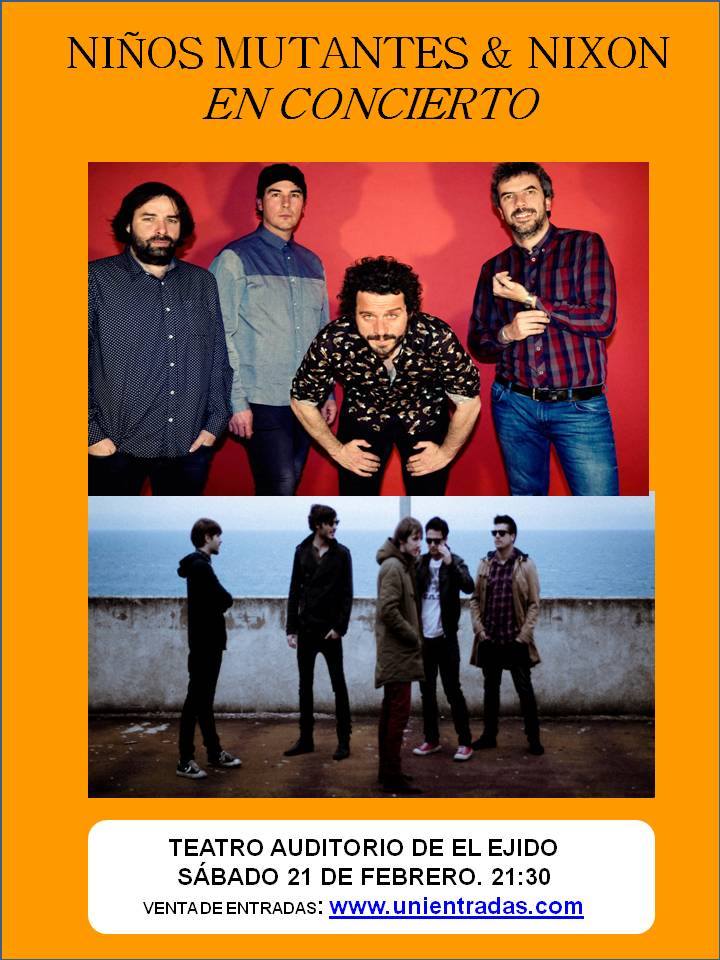 4ROSASPRODUCCIO's tweet photo. comenzamos hoy con @n_mutantes + @nixon__oficial en El @CulturaElEjido http://t.co/fOPrqOiuWH