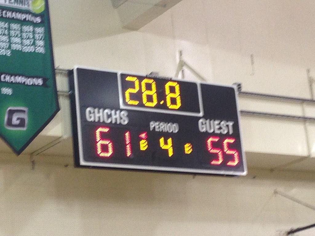 GHS1Basketball's tweet photo. Time out Garfield http://t.co/u6fkdRVdEx