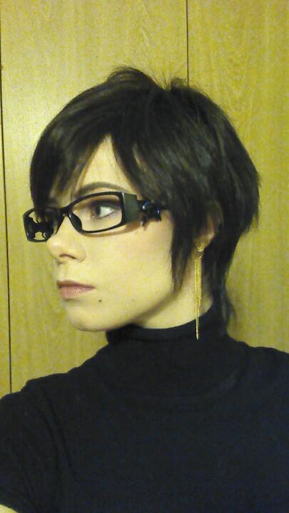 SgtSerger's tweet image. #Bayonetta2 makeup and accessories test! #madeeverything