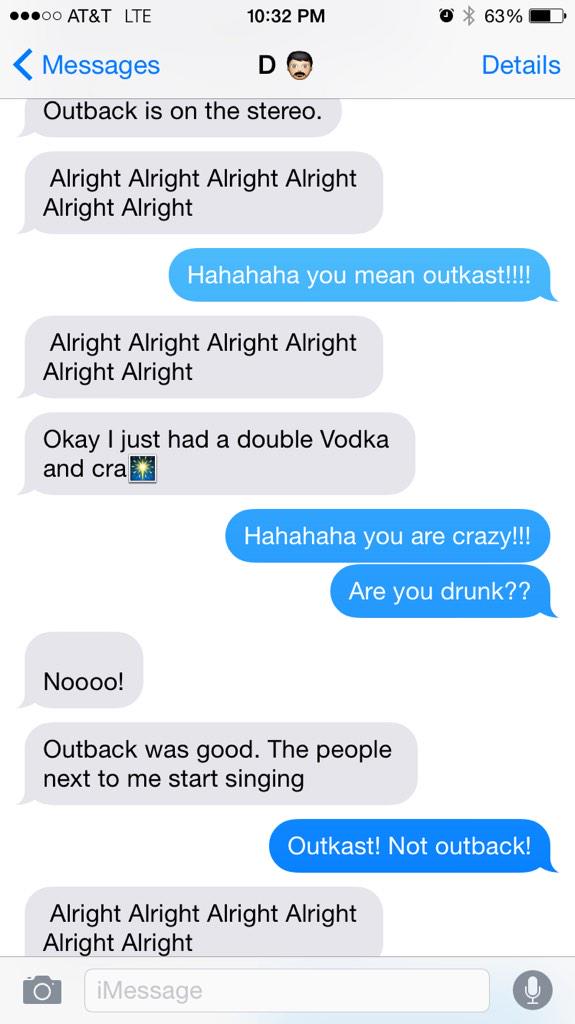 K_Trif's tweet photo. #textswithdad #hesthebest #outkast http://t.co/RUex9satnj