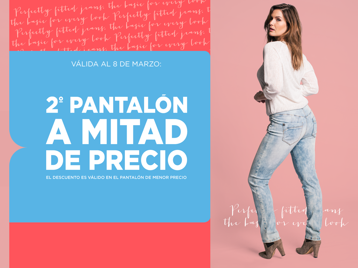 MSMode_ES's tweet image. Elige tu pantalón perfecto!
¡2º pantalón a mitad de precio, compra ahora:  ow.ly/Jj1ZV