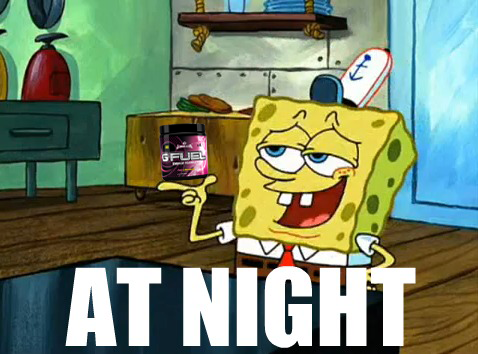 wiwiryhsat's tweet photo. I'm never drinking GFuel "At Night" again because I cant go to sleep now. Only in the Morning! http://t.co/hPAgx5wNK5