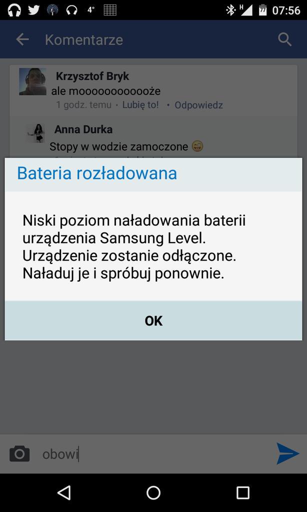 KrzysztofBryk's tweet image. #LevelOver wytrzymał na jednym ładowaniu 8 dni ;-) ja ich nie oddam #niemabata