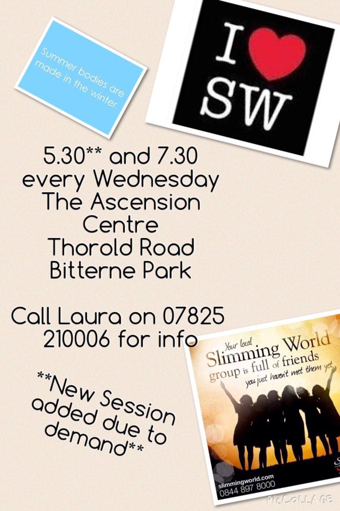 SWwithLaura's tweet image. Excited for #bitternepark #wednesdays #slimmingworld #extraeasy #whatdiet #FreeFoodFeb Come and join my fab group!