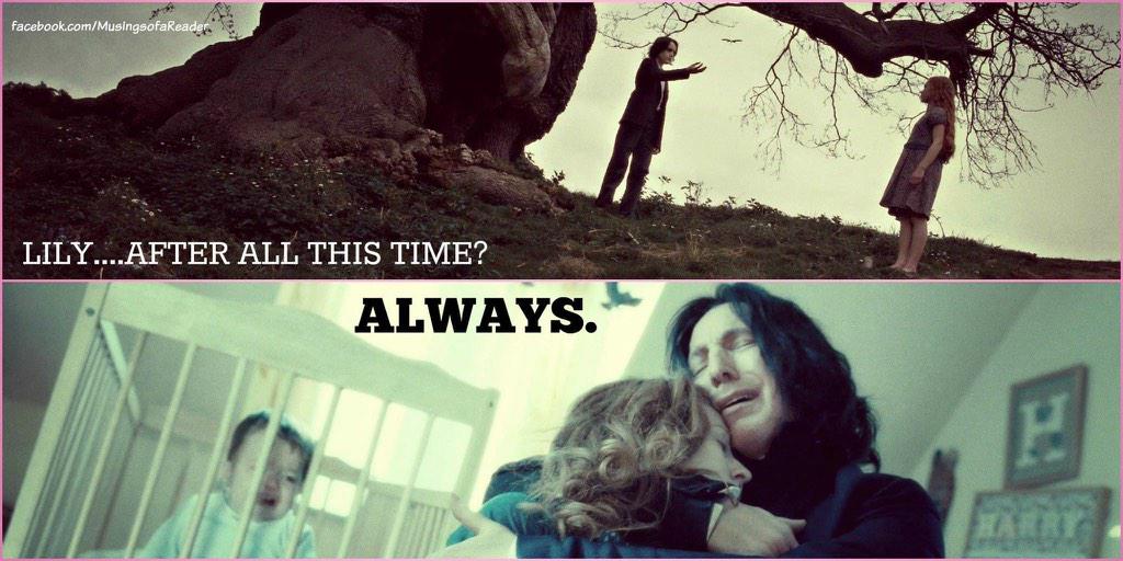 Happy birthday Rickman    Thank you for bringing Snape alive for us.   