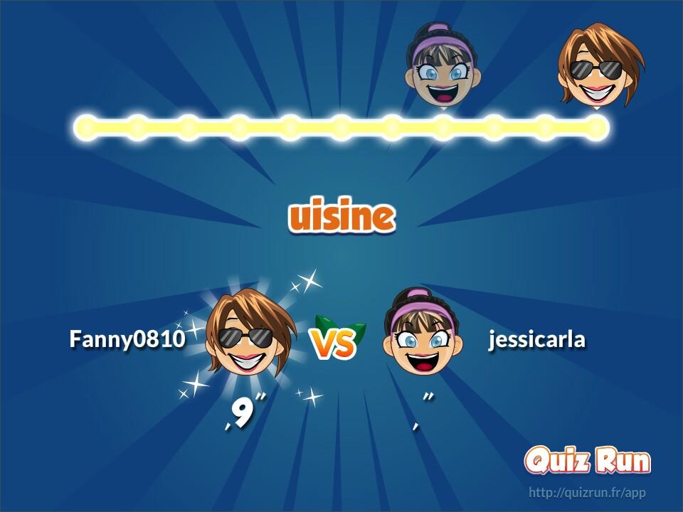 FannyGodart's tweet image. J'ai battu Jessica Ojeda en 14,09’’ sur Quiz Run ! quizrun.fr/rnS