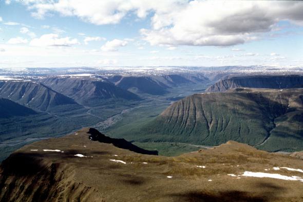Плато Плуторана в Сибири.