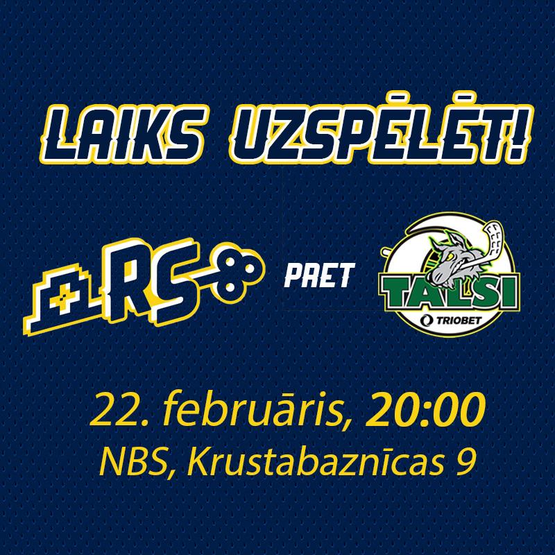 Lielā florbola nedēļas nogalē Rīgā iekļaujamies arī mēs ar spēli pret Talsu NSS (<a href="/talsifk/">Florbola klubs Talsi</a>) facebook.com/events/8541100…