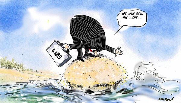 otiose94's tweet image. #abbott, #lnp See the Light by #moir_alan ©  #libspill #auspol bit.ly/1nAtjp1 oㄥO