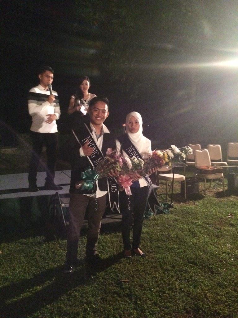 Nyong Muskerwil tahun 2015 diraih oleh Muhammad Ikbal dari Unhas dan Nona Muskerwil 2015 Nirmalawati Linar UHO