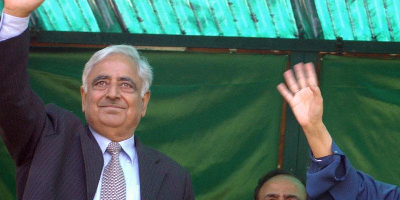 JandK govt formation: Mufti Mohammed Sayeed to meet PM Modi soon to.