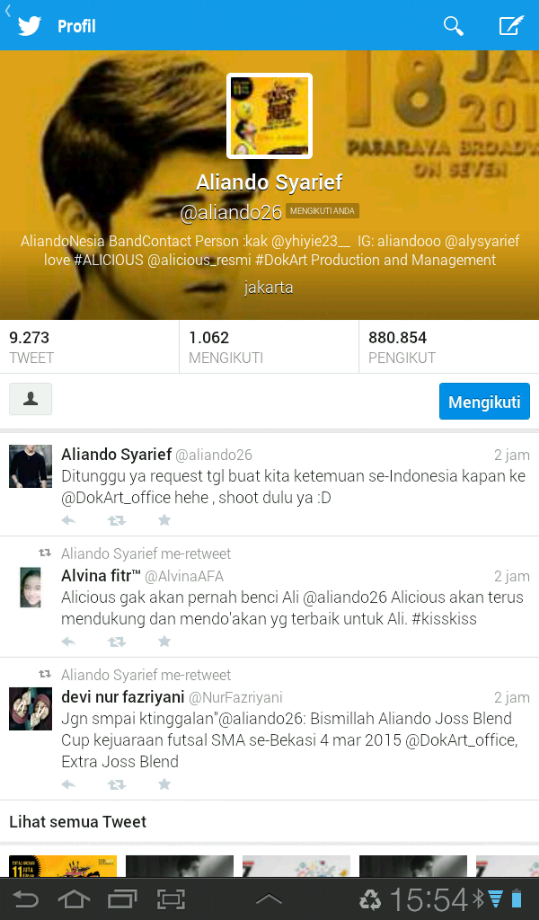 AliciousMks__'s tweet photo. Followed by bang ali (21-02-2015) http://t.co/ipjo8IoDOz