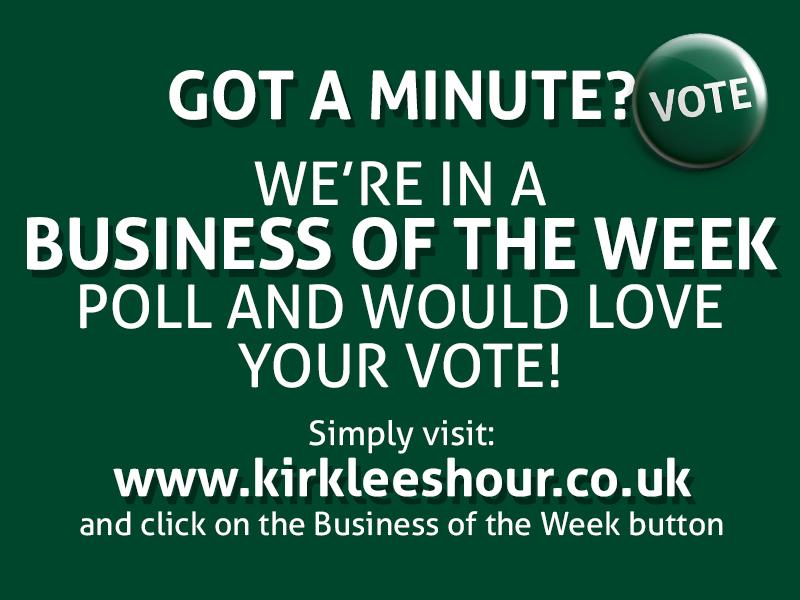 Voting for kirklees hr business of the week ends 2moro,we're in the running but need your vote tiny.cc/w9ieux