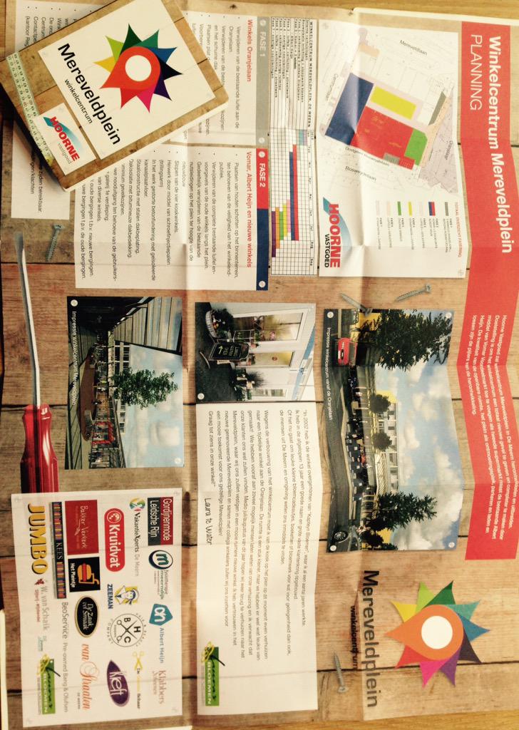 Meer weten over de verbouwing vh #mereveldplein #demeern ? Haal de gratis Z-kaart bij uw winkeliers #metleukeacties