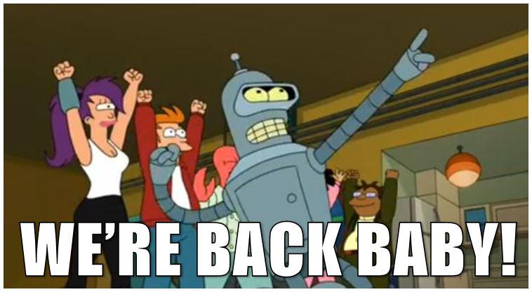 gamingwindow's tweet image. We're back baby!!