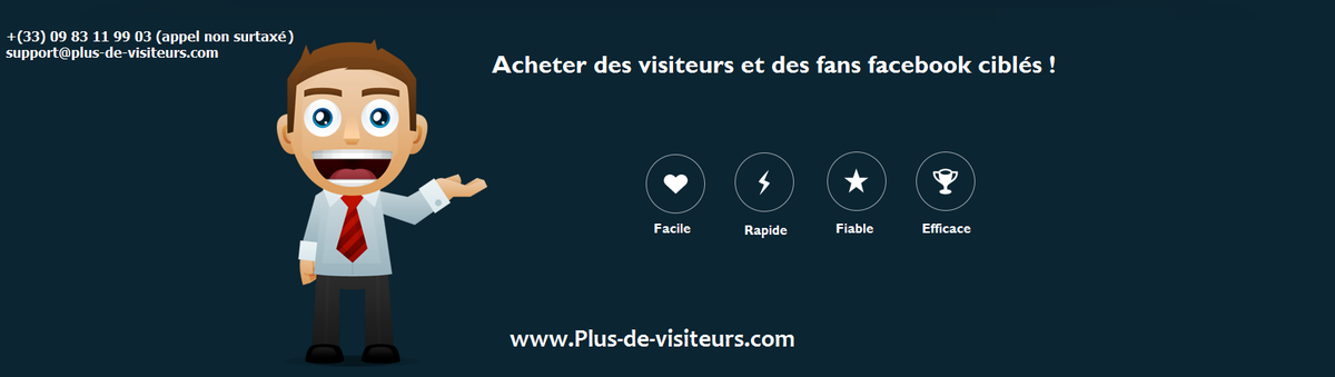 Plusdevisiteurs's tweet image. Augmentez votre notoriété grâce à nos services à petit prix !
#Plusdefans #Plusdefollowers #reseauxsociaux #Twitter