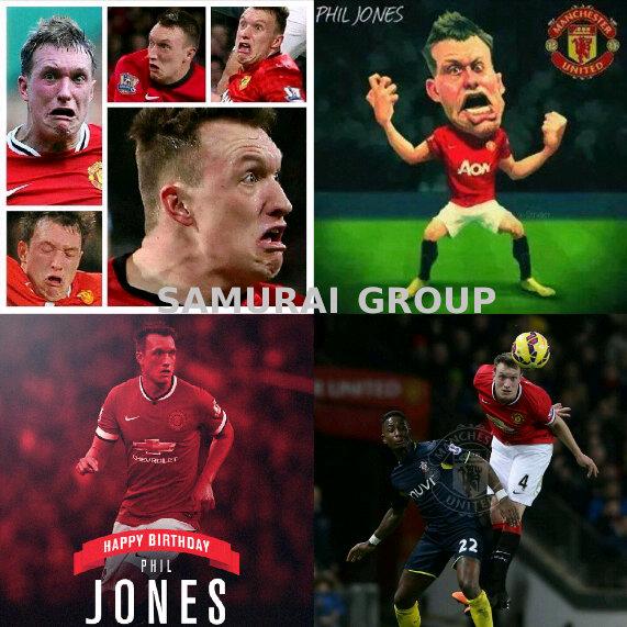 Happy birthday, Phil Jones! Here s our all-action defender doing what he does best !! :D 