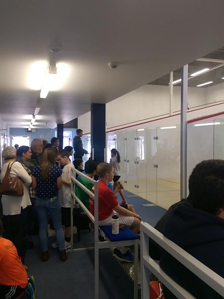dsrc's tweet photo. It's all go at the @RyanLeisureltd sponsered @dsrc junior open. Some great squash. Come and have a watch http://t.co/rQY1ftjjkE