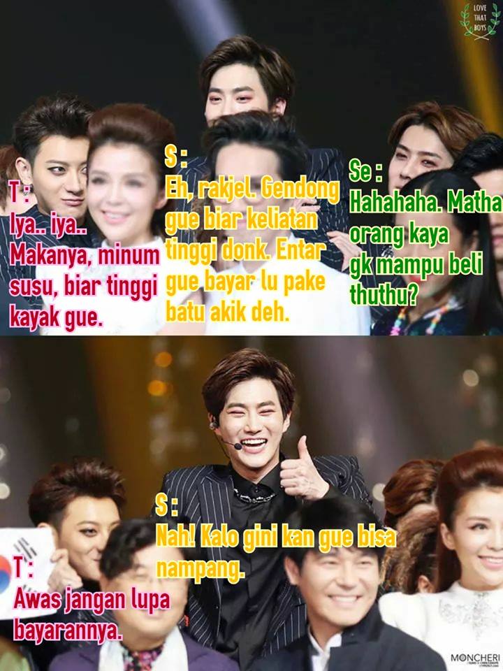 MemeComicSMent's tweet photo. beraksi..

#suho #OPENFOLLOW for rp #SMent #SMTOWN #SalahGaul #MemeComic http://t.co/KVisXQnByD