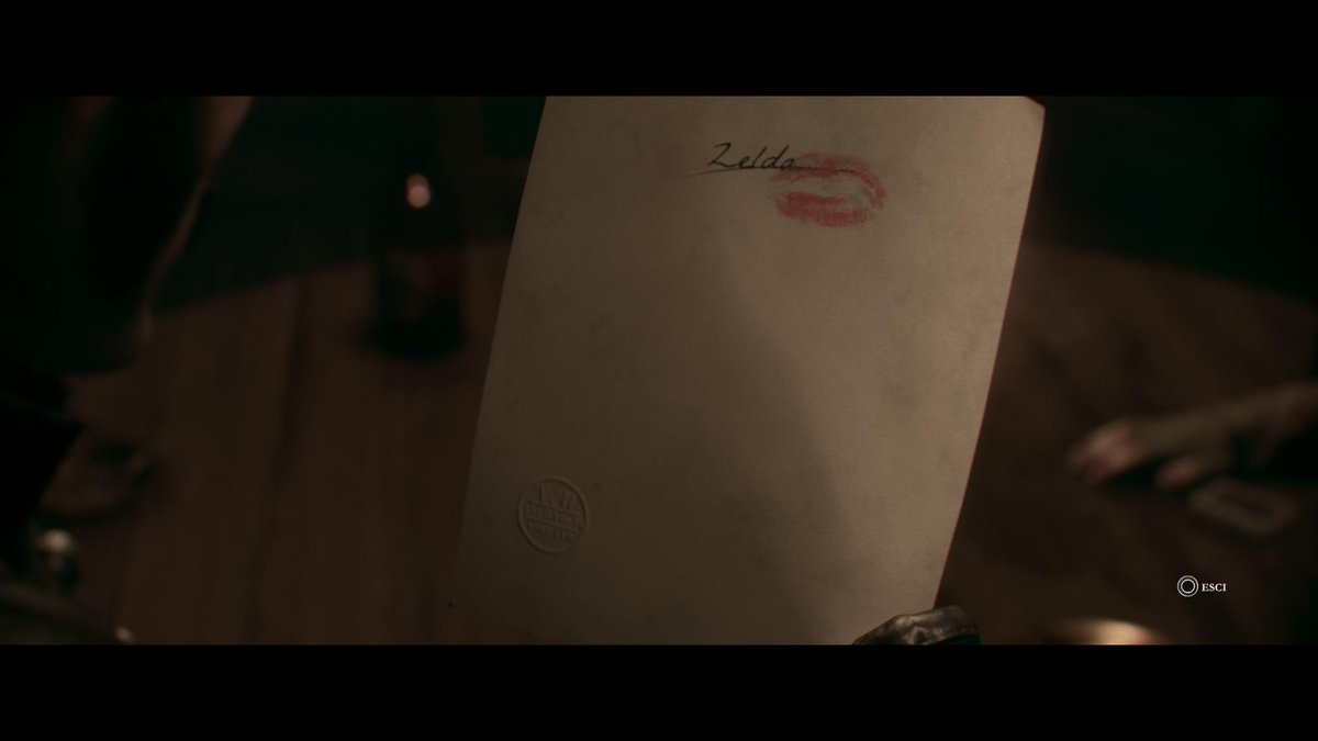 SuperNetTen's tweet image. Omaggio o insulto? (è il retro della foto di una prostituta...) #TheOrder #zelda #PS4share