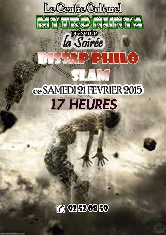 Ce soir à 17HOO au centre mytro nunya. Entrée Libre et du jus de bissap à volonté! <a href="/momokankua/">Momo Kankua</a>