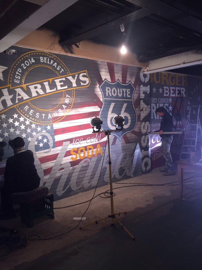 _jimconlon's tweet image. Can't wait to open @HarleysBelfast @TheDevenish place is going to look unreal 👌