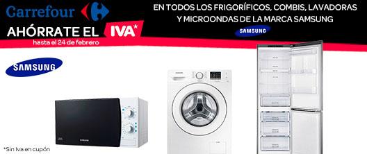 más simultáneo Síguenos Carrefour España on Twitter: "Ahórrate el IVA en una selección de productos  Samsung en hipermercados y tienda online http://t.co/W4Go43dekp  http://t.co/TVtKo8sB6h" / Twitter