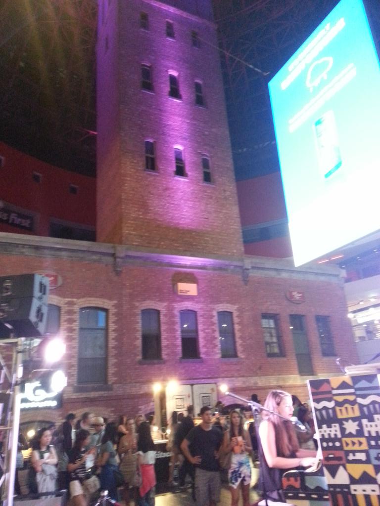 White night à la Shot tower