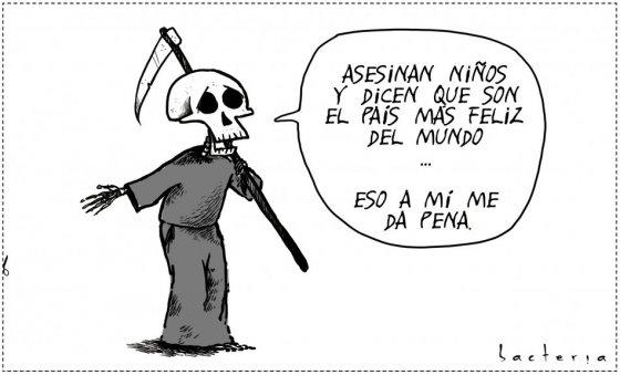 SemillasTV's tweet photo. #PorlaNiñez: "@EEopinion: #CaricaturasDeHoy. Pena de muerte. http://t.co/dZrUUVadj2 http://t.co/FhrRyl8E4j" @luisbernardov