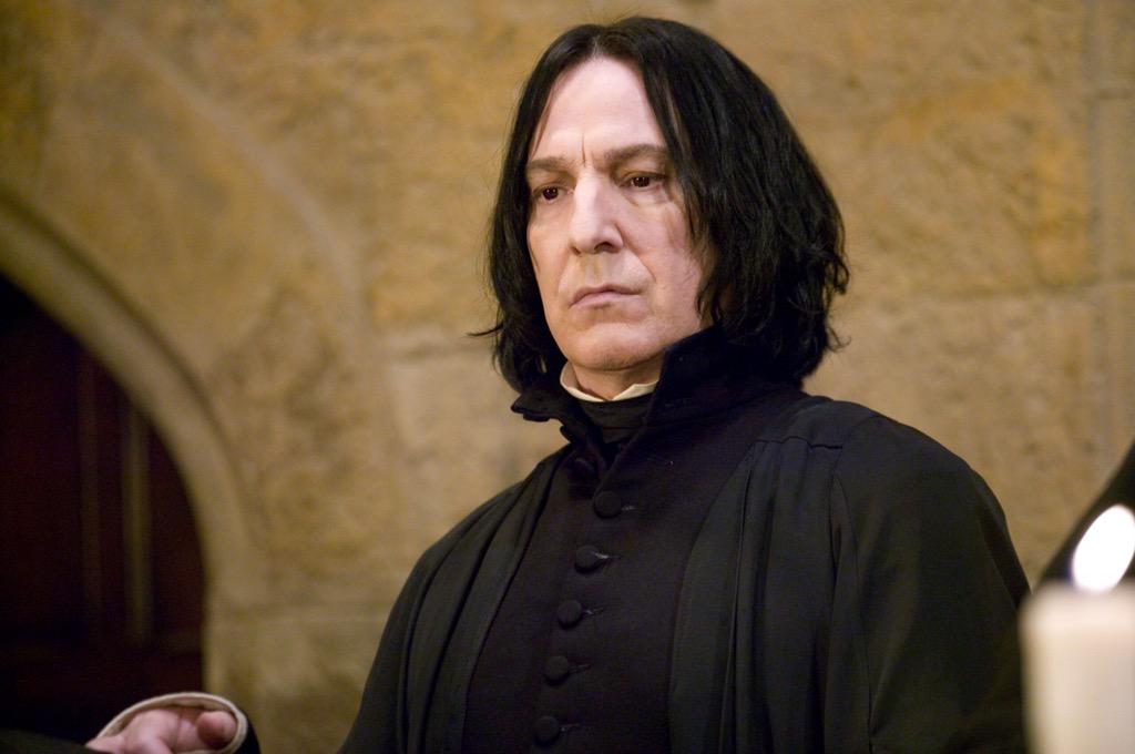 Alan Rickman, who plays Professor in the movies, turns 69 today.  Happy Birthday. 