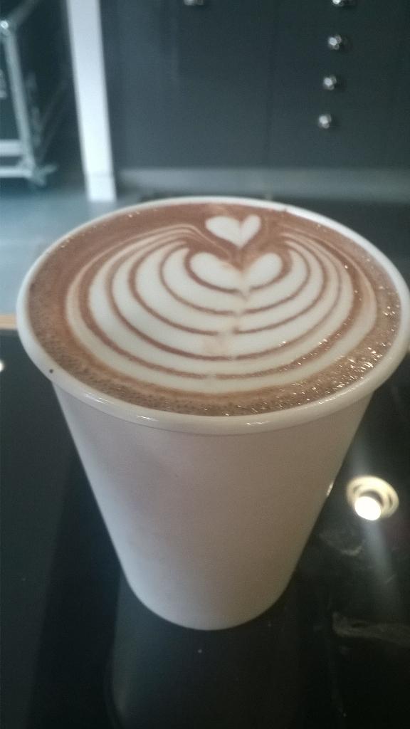 CBcaela's tweet photo. Best hot chocolate ever 😃  #idlconf http://t.co/H998zXudYT