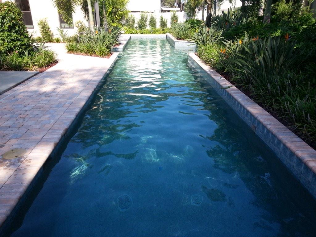 MainTechPools's tweet image. Gorgeous lap pool we service. We love Florida!