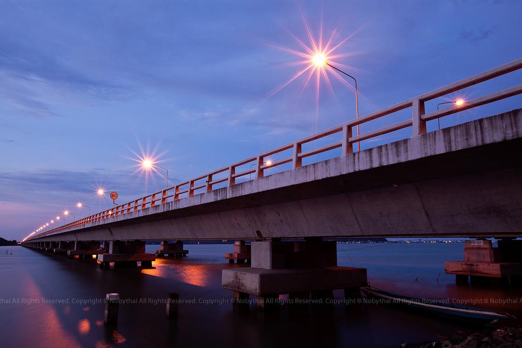 Tinsulanonda Bridge, Songkhla, Thailand. #BeTheBridge #Bridge