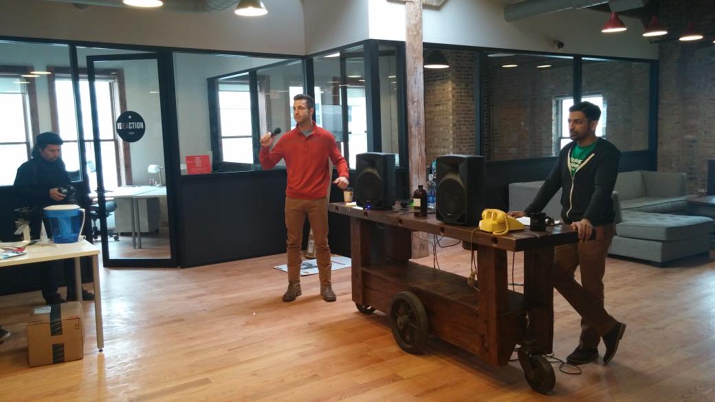 FinTExChicago's tweet photo. Checking in with @SWChicago teams and validation plans at the #FinTech #startup weekend halfway mark! #SWCHIFIN http://t.co/IzNfMxJNBd