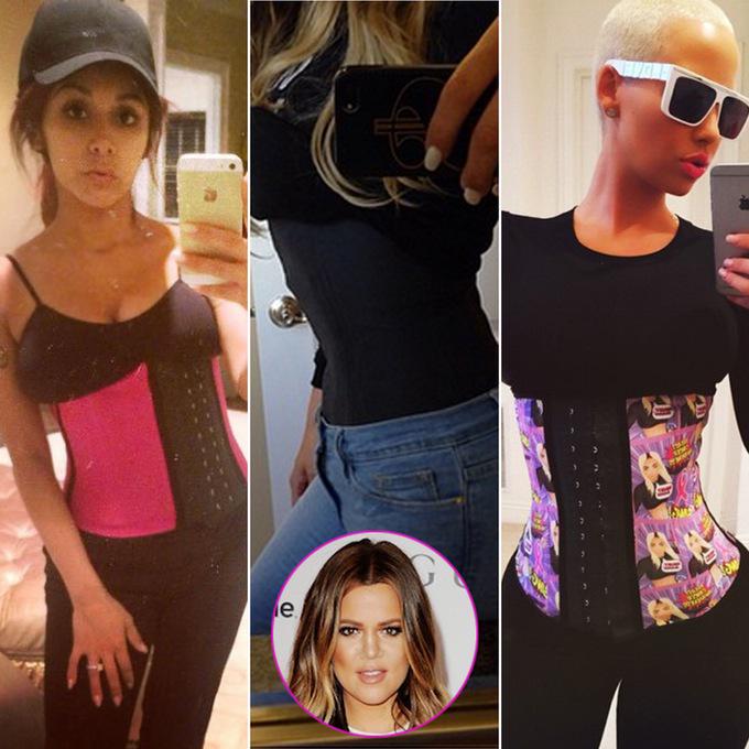 Get like our girls #AmberRose #KholeKardashian #KimKardashian for the best Luxury #waisttraining and #waistcincher !