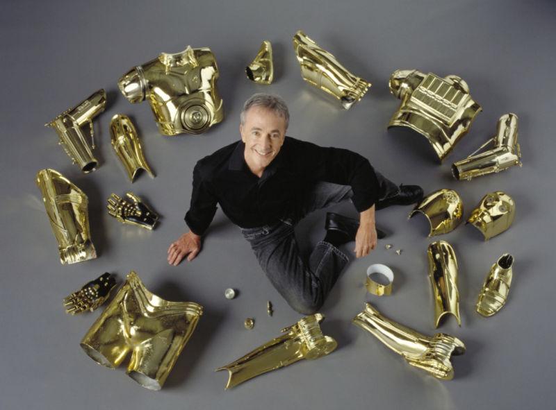 Happy birthday to Anthony Daniels! He played C-3PO in all six Star Wars feature films. 