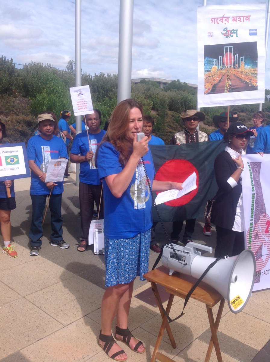 IMLM_Canberra's tweet photo. #IMLM had its 2nd #Language #Walk with gr8 festivity. Thnx 2 all 4 joining it &amp; makin it a success. #CBR #Canberra http://t.co/n9xbop8Grb