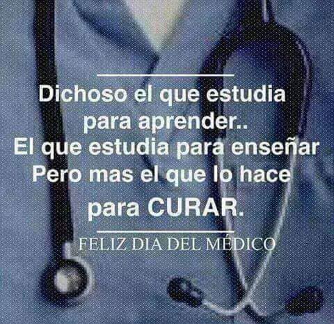 FELIZ DÍA A TODOS, COMPAÑER@S #DÍADELMÉDICO