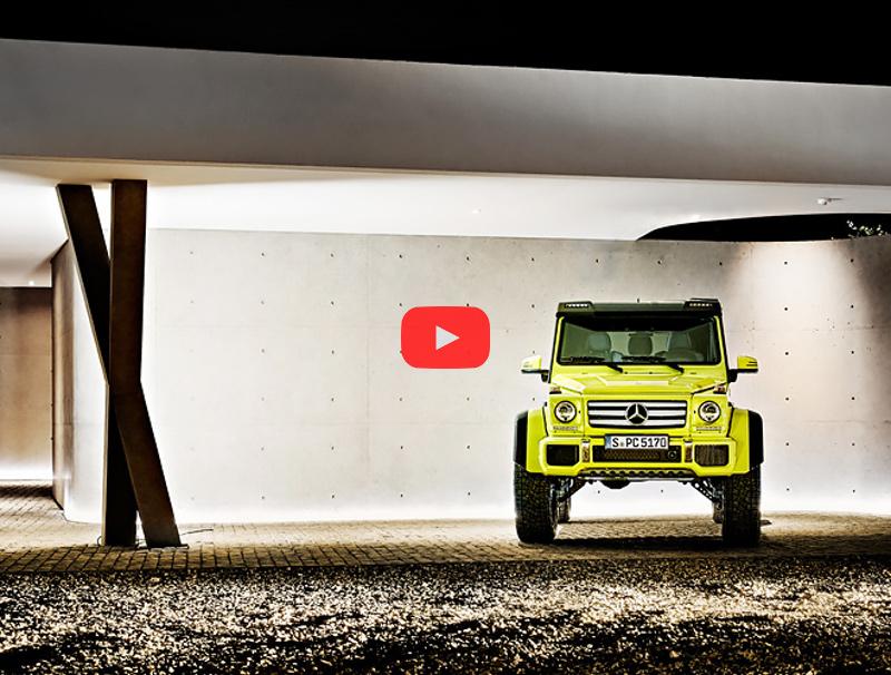 The ultimate fusion of technology and power! Mercedes-Benz present the new-series G 500 4x4²  bcs-mx.com/MBG5004x4