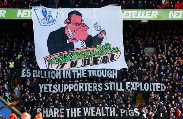 Crystal Palace display today. #cpfc