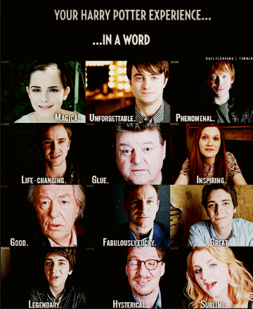 magicmarauder's tweet photo. "Magical." 
"Unforgettable." 
"Phenomenal." http://t.co/9TKCIDjwSt